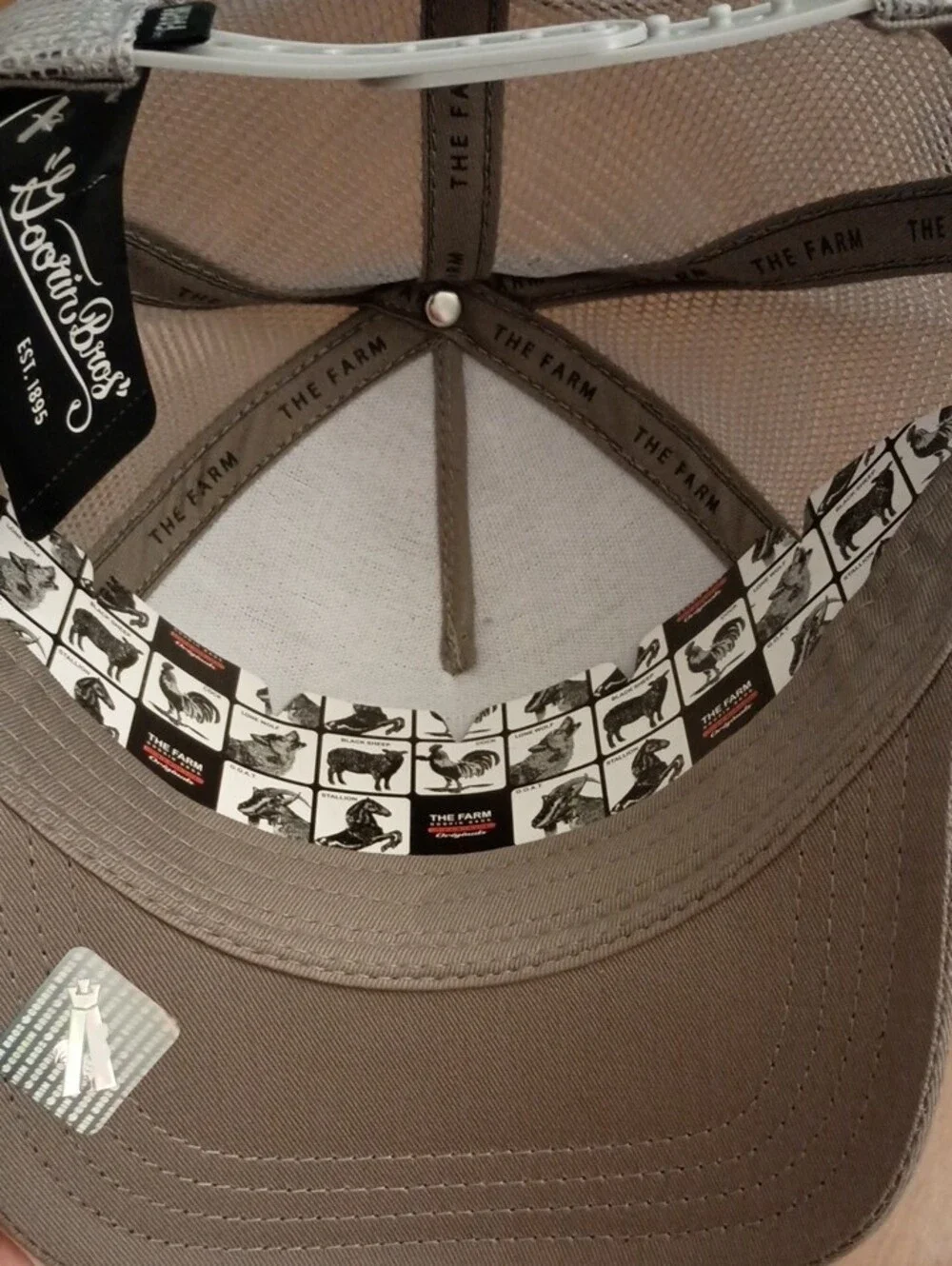 Goorin Bros. patch stitched featuring